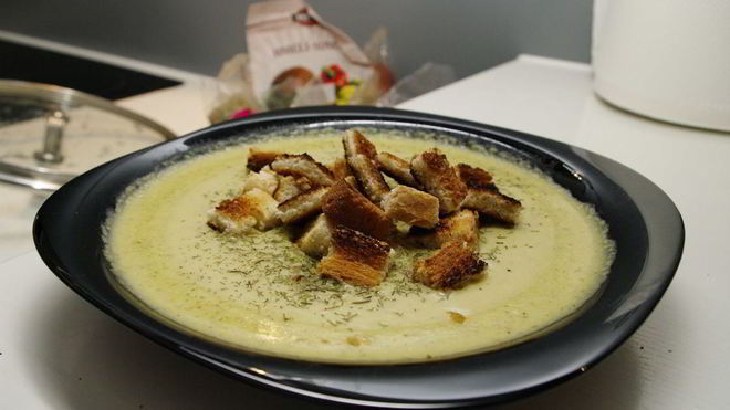 Рецепт Овощной суп-пюре с брокколи