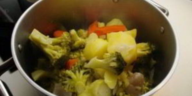 Рецепт овощной суп-пюре с брокколи