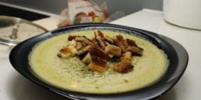 Рецепт овощной суп-пюре с брокколи