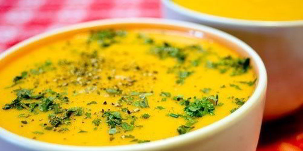 Рецепт овощной суп-пюре с базиликом