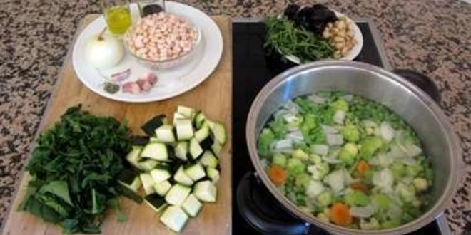 Рецепт овощной суп пюре