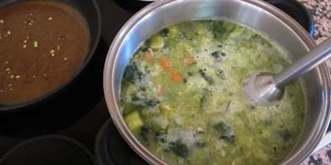 Рецепт овощной суп пюре