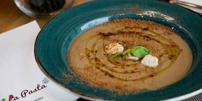 Рецепт постный суп-пюре из чечевицы