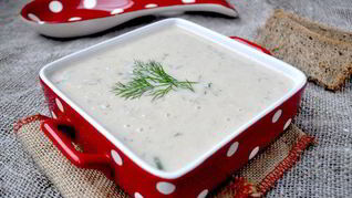 Рецепт Сливочный суп-пюре из горбуши
