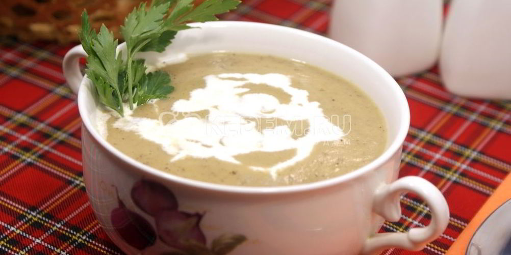 Рецепт сливочный суп-пюре со шкварками