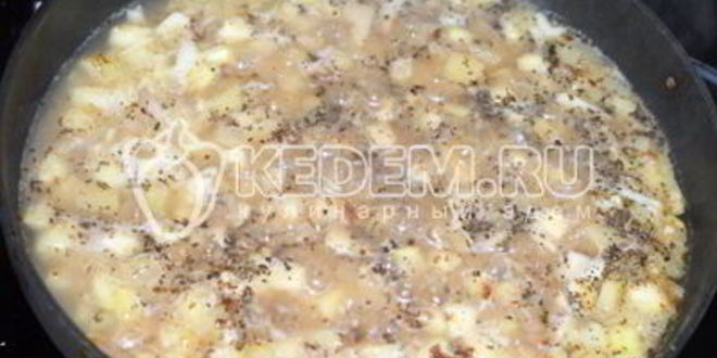 Рецепт сливочный суп-пюре из цуккини