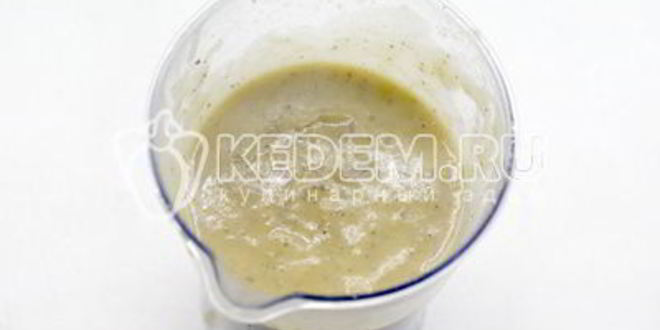 Рецепт сливочный суп-пюре из цуккини