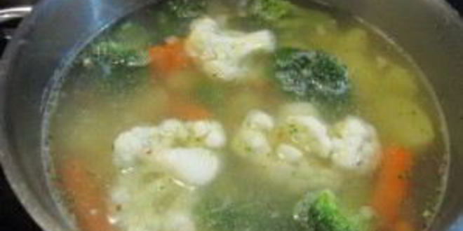 Рецепт сливочный суп-пюре с курицей