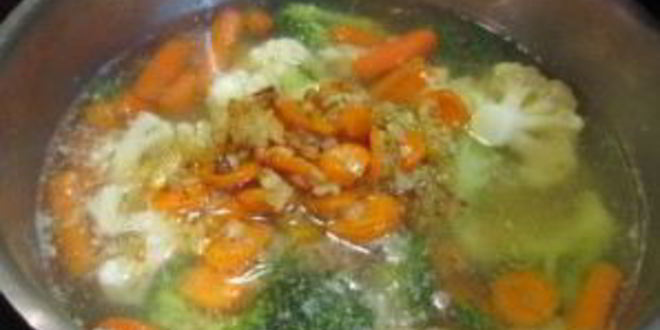 Рецепт сливочный суп-пюре с курицей