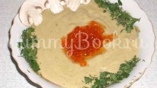 Рецепт Суп-пюре грибной с беконом