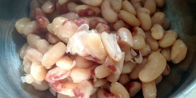 Рецепт суп-пюре из белой фасоли с баклажанами