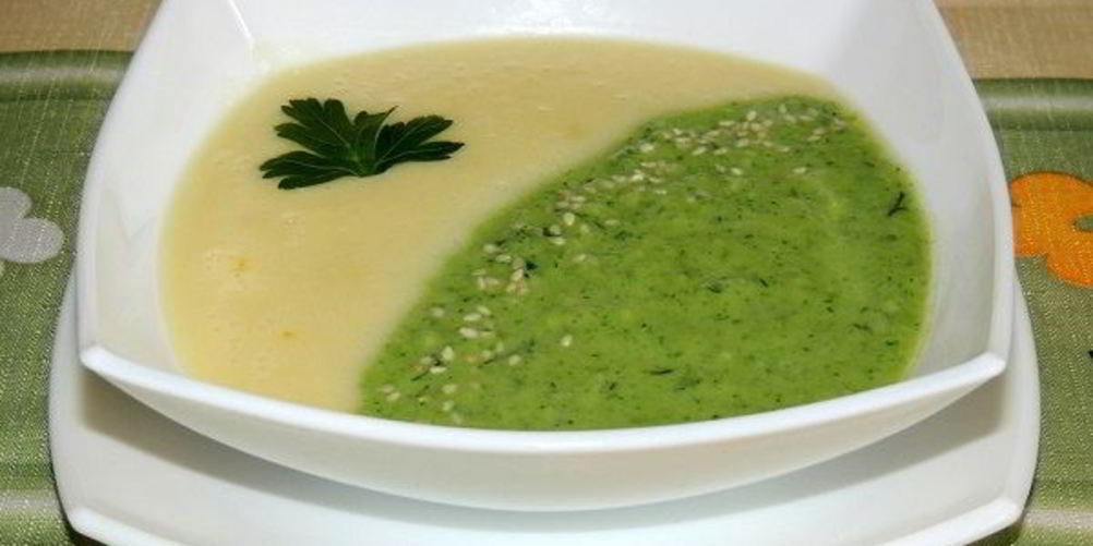 Как приготовить суп-пюре из брокколи и кабачков