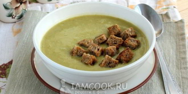 Рецепт суп-пюре из брокколи в мультиварке