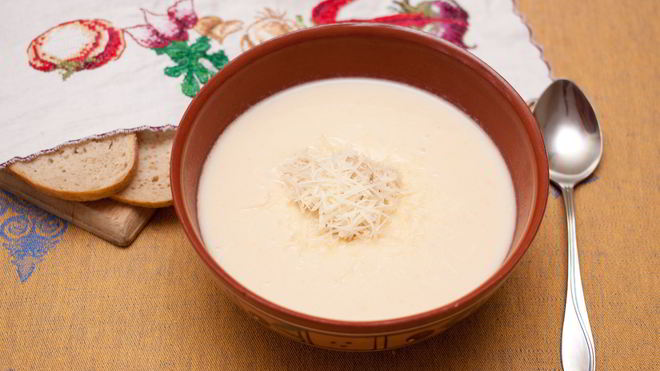 Рецепт Суп-пюре из кабачка и цветной капусты