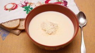 Рецепт Суп-пюре из кабачка и цветной капусты