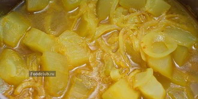 Рецепт суп-пюре из кабачков