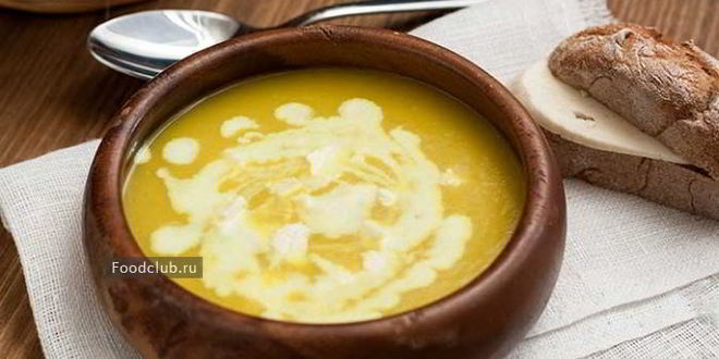 Рецепт суп-пюре из кабачков