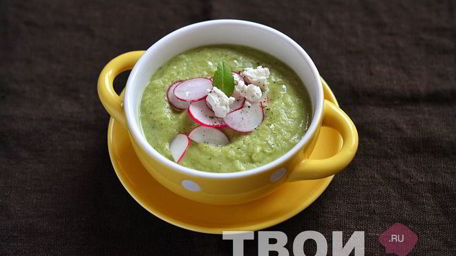 Рецепт Суп пюре из капусты брокколи