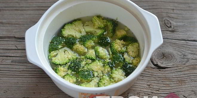 Рецепт суп пюре из капусты брокколи
