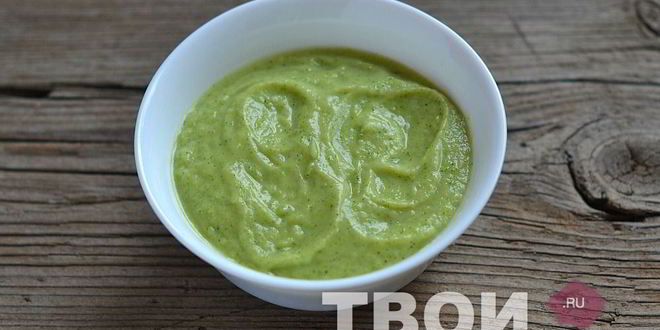 Рецепт суп пюре из капусты брокколи