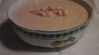 Рецепт Суп-пюре из красной рыбки