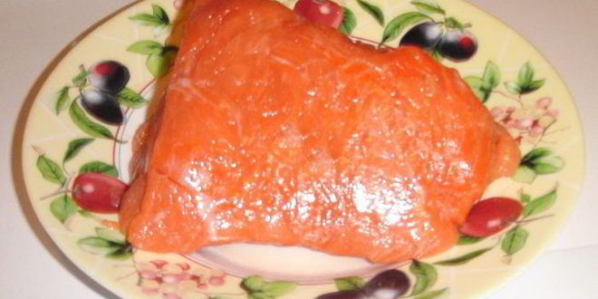 Рецепт суп-пюре из красной рыбки