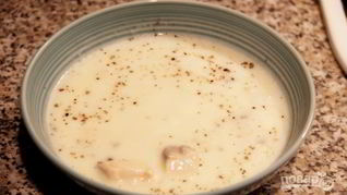 Рецепт Суп-пюре из лосося со сливками