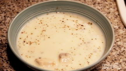 Рецепт Суп-пюре из лосося со сливками