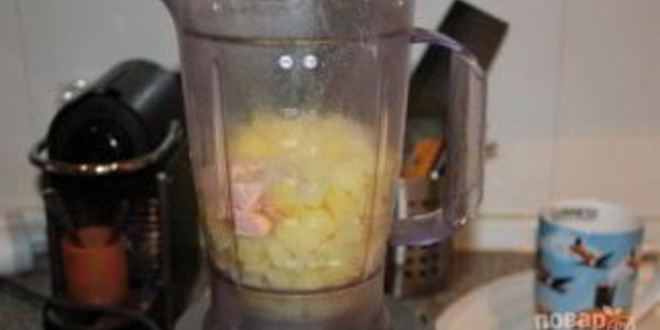 Рецепт суп-пюре из лосося со сливками