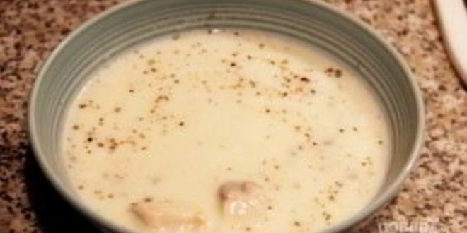 Рецепт суп-пюре из лосося со сливками