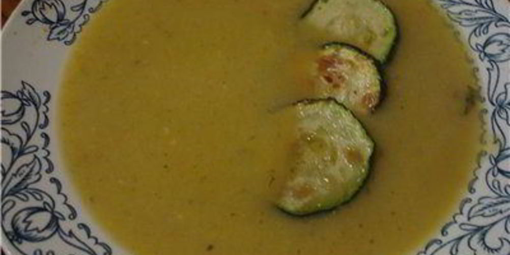 Рецепт суп-пюре из запеченных баклажанов