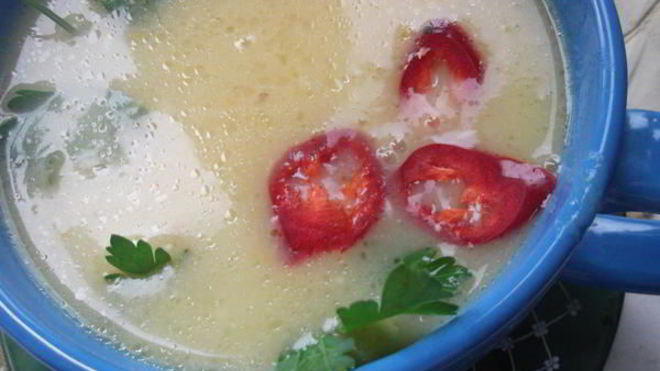 Рецепт Суп-пюре из цуккини