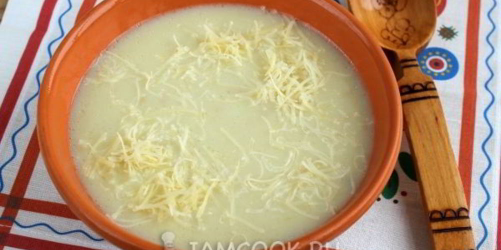 Как приготовить суп-пюре из цветной капусты с луком