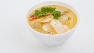 Рецепт Суп-пюре из цыпленка с орехами