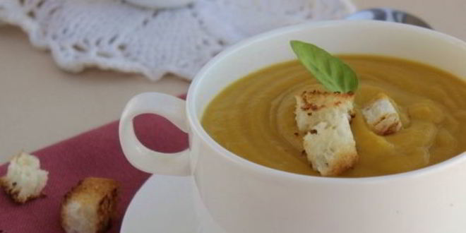 Рецепт суп-пюре из тыквы и кабачков