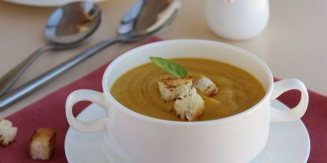 Рецепт суп-пюре из тыквы и кабачков