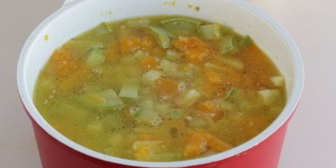 Рецепт суп-пюре из тыквы и кабачков