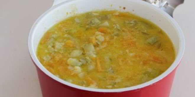 Рецепт суп-пюре из тыквы и кабачков