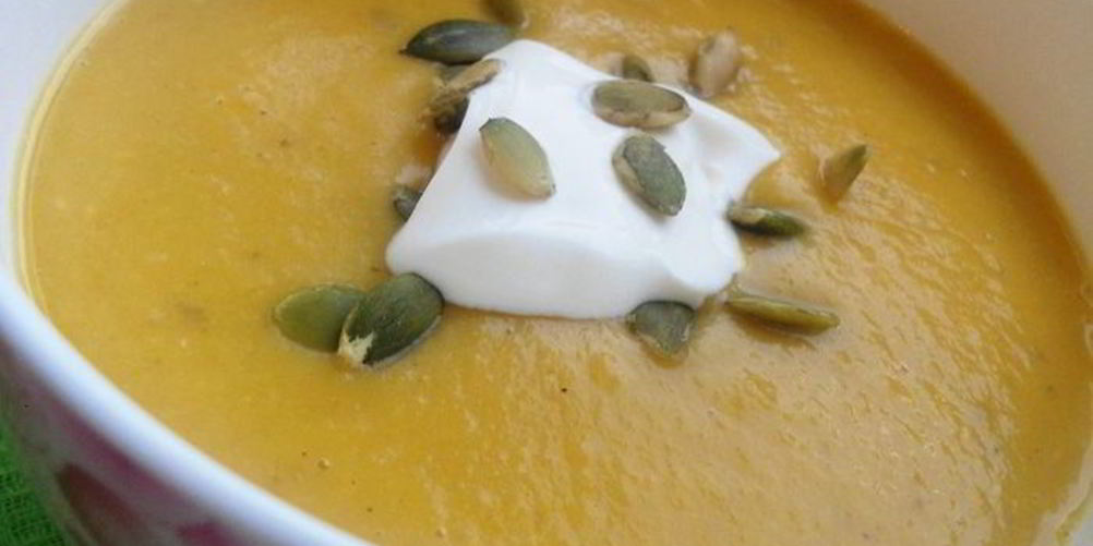 Как приготовить суп-пюре из тыквы с чечевицей