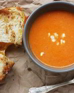 Суп-пюре из тыквы со сливками