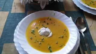 Рецепт Суп-пюре из тыквы