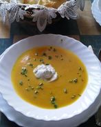 Суп-пюре из тыквы