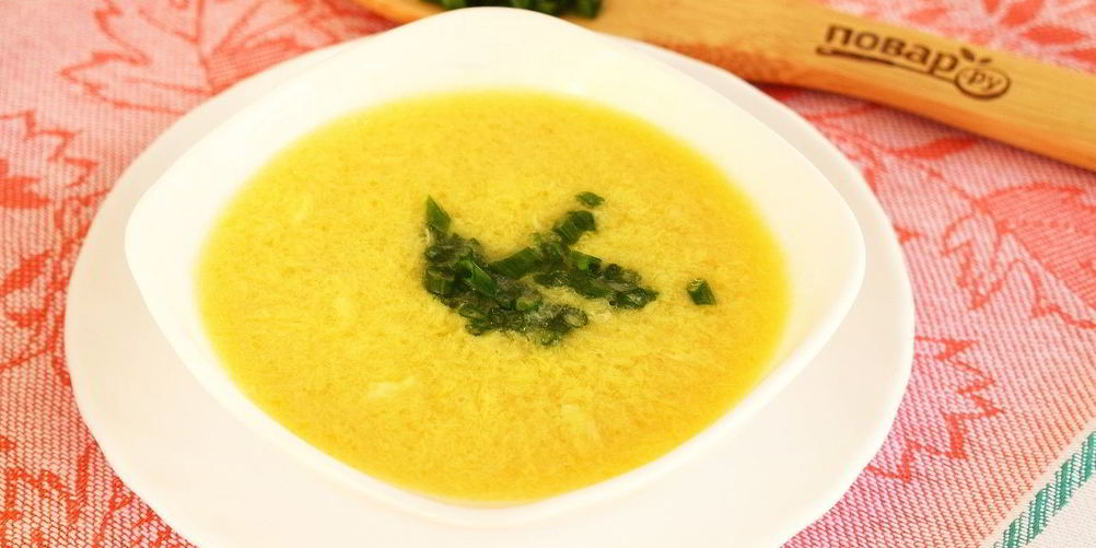 Как приготовить суп-пюре из яиц