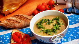 Рецепт Суп-пюре из запеченных баклажанов