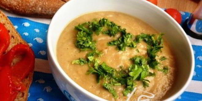 Рецепт суп-пюре из запеченных баклажанов