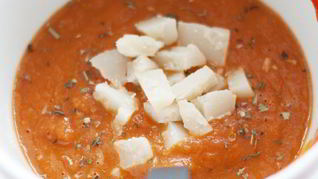Рецепт Суп-пюре из запеченных томатов