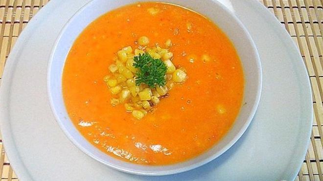Рецепт Суп-пюре Рыжая бестия