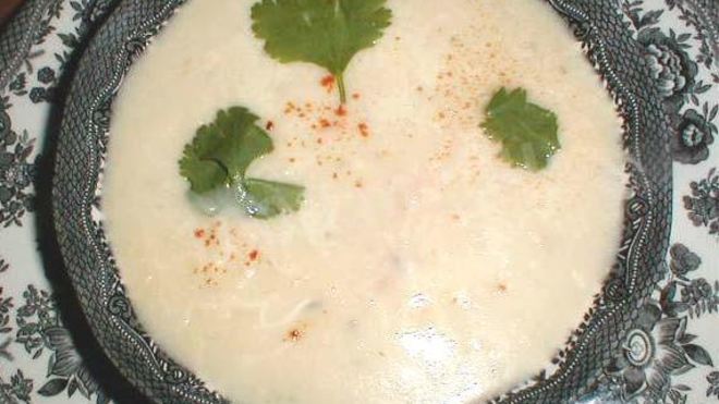 Рецепт Суп-пюре с чесноком