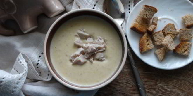 Рецепт супа пюре с молодыма картофелема и кукурузоя