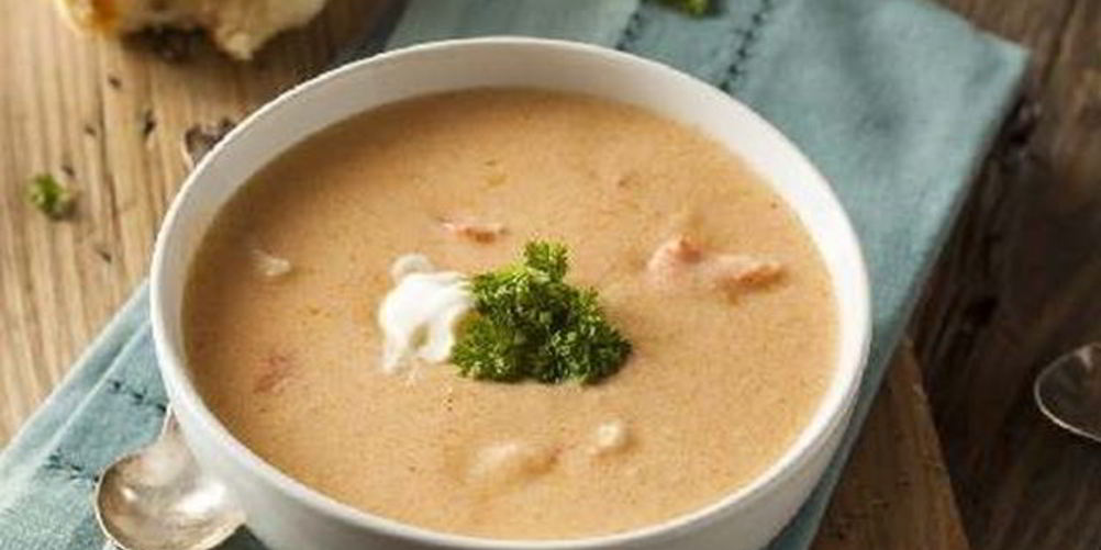 Как приготовить суп-пюре с семгой и зажаркой